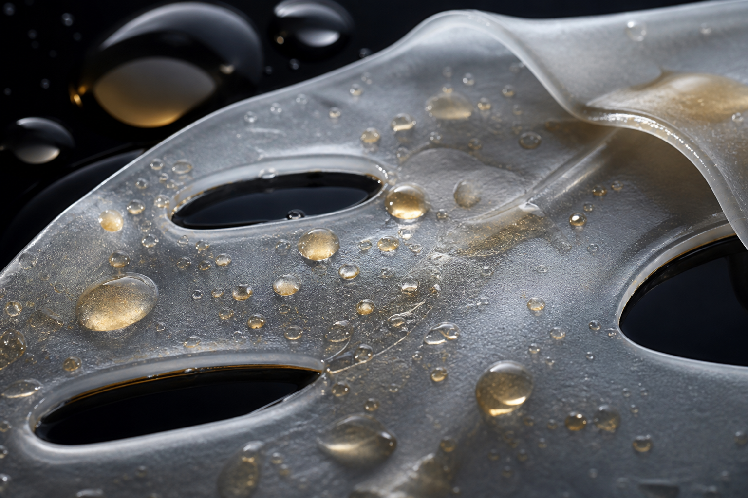 Textura premium del sérum